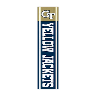 Georgia Tech Yellow Jackets 48" Team Name with Logo Leaner