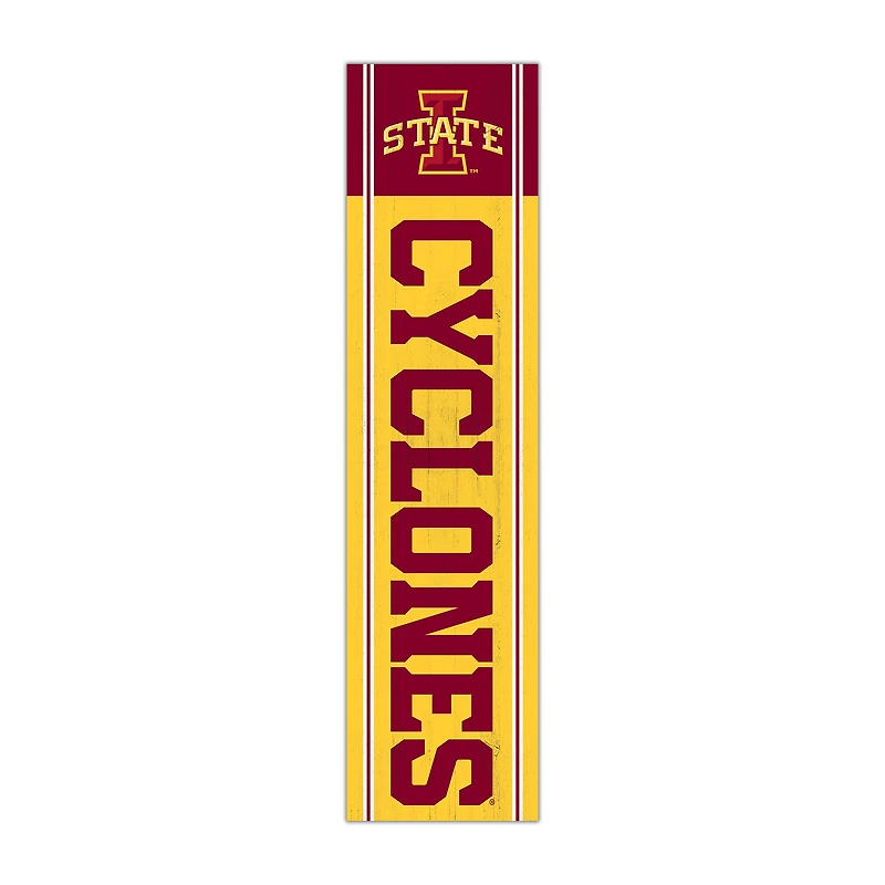 Iowa State Cyclones 48" Team Name with Logo Leaner