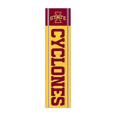 Iowa State Cyclones 48" Team Name with Logo Leaner