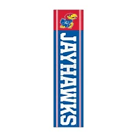 Kansas 48" Team Name with Logo Leaner