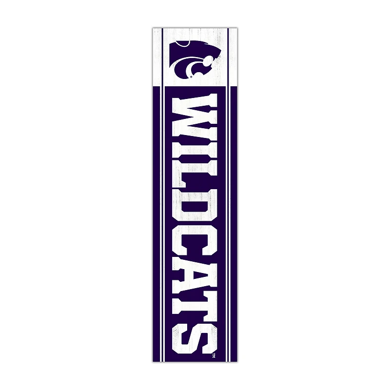 Kansas State Wildcats 48" Team Name with Logo Leaner