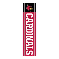 Louisville Cardinals 48" Team Name with Logo Leaner