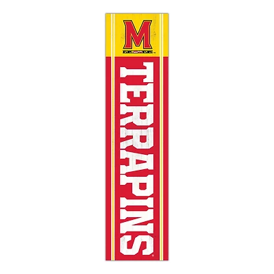 Maryland Terrapins 48" Team Name with Logo Leaner