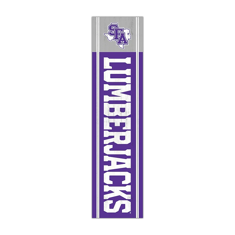 Stephen F Austin Lumberjacks 48" Team Name with Logo Leaner