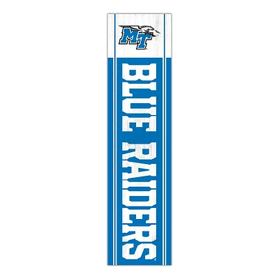 MTSU Blue Raiders 48" Team Name with Logo Leaner