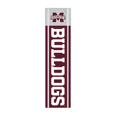 Mississippi State Bulldogs 48" Team Name with Logo Leaner