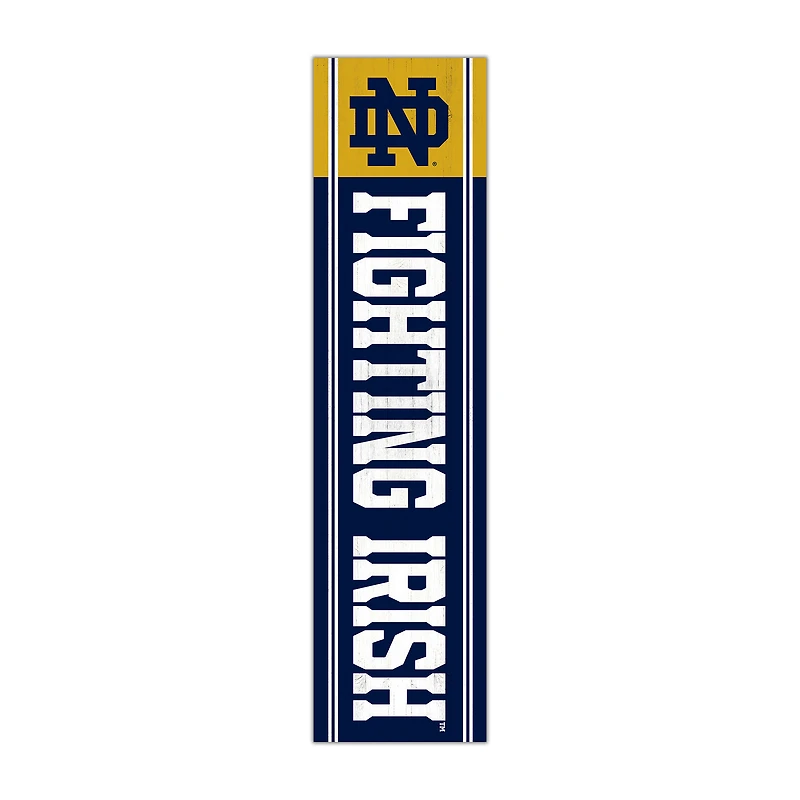 Notre Dame Fighting Irish 48" Team Name with Logo Leaner