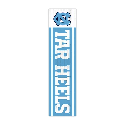 North Carolina Tar Heels 48" Team Name with Logo Leaner