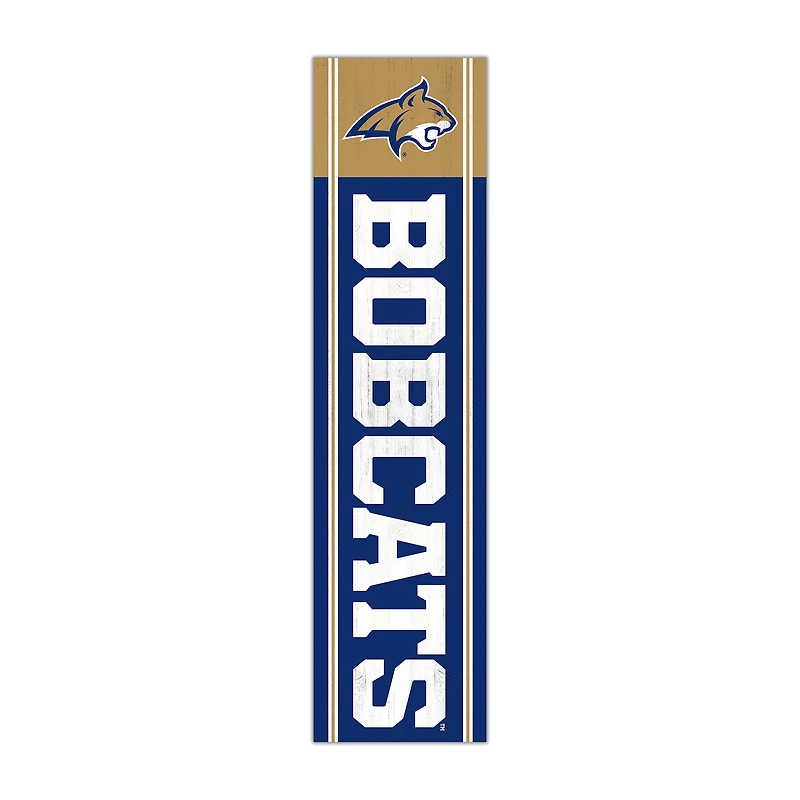 Montana State Bobcats 48" Team Name with Logo Leaner