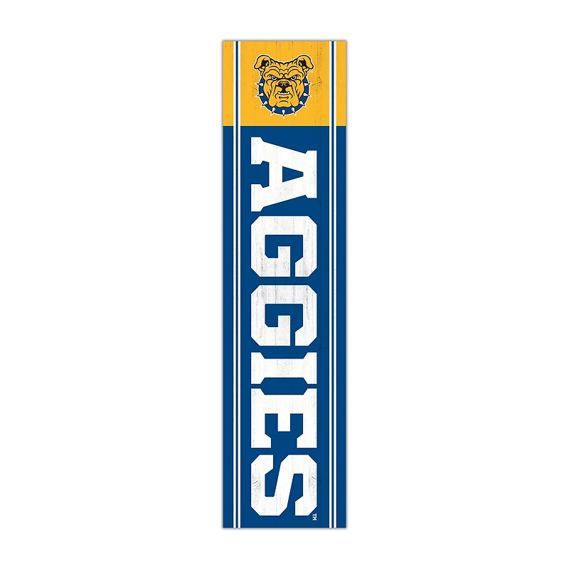 North Carolina A&T Aggies 48" Team Name with Logo Leaner
