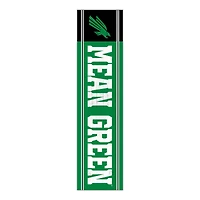 North Texas Mean Green 48" Team Name with Logo Leaner