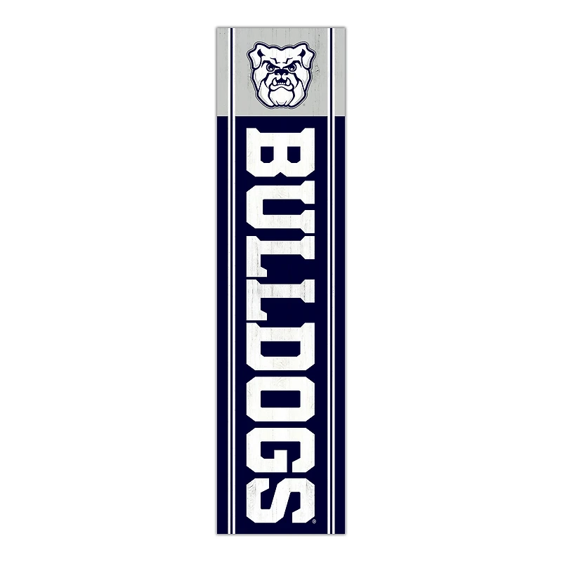 Butler Bulldogs 48" Team Name with Logo Leaner
