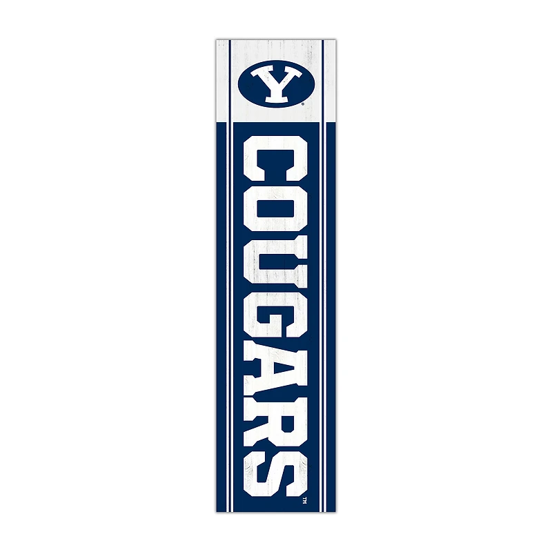 BYU Cougars 48" Team Name with Logo Leaner