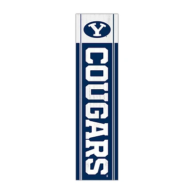 BYU Cougars 48" Team Name with Logo Leaner