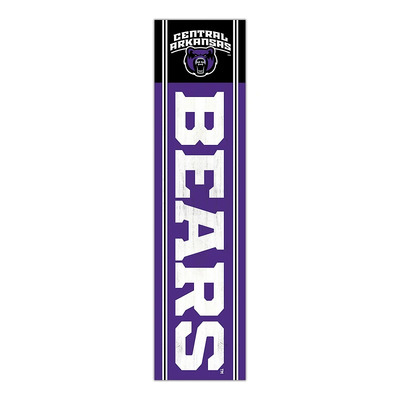 Central Arkansas Bears 48" Team Name with Logo Leaner