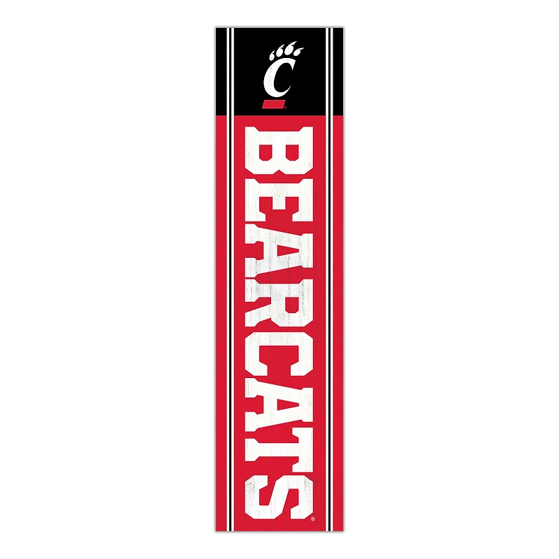 Cincinnati Bearcats 48" Team Name with Logo Leaner