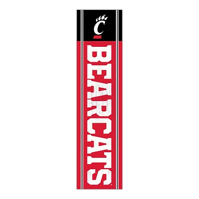 Cincinnati Bearcats 48" Team Name with Logo Leaner