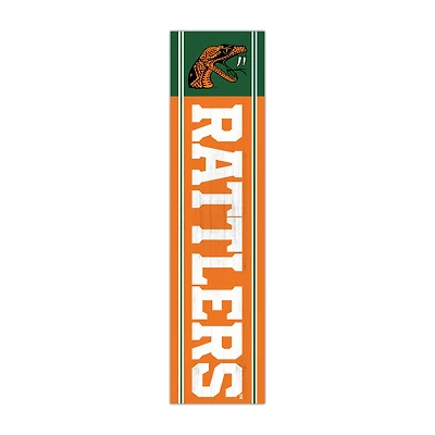 Florida A&M Rattlers 48" Team Name with Logo Leaner