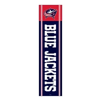 Columbus Blue Jackets 48" Team Name with Logo Leaner