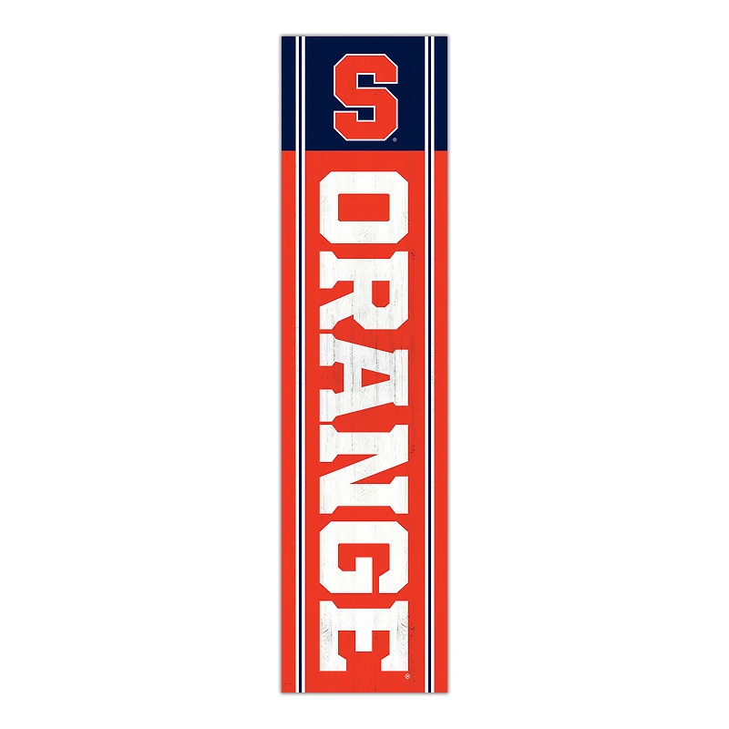 Syracuse Orange 48" Team Name with Logo Leaner