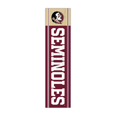 Florida State Seminoles 48" Team Name with Logo Leaner