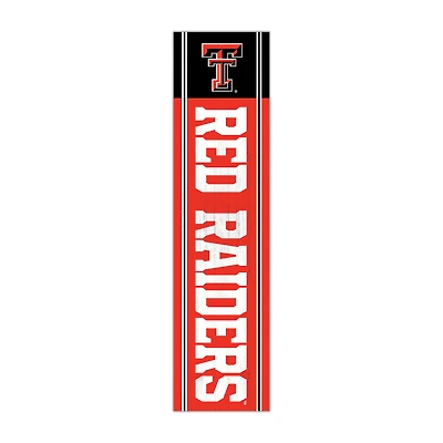Texas Tech Red Raiders 48" Team Name with Logo Leaner