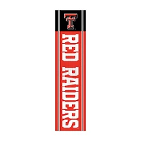 Texas Tech Red Raiders 48" Team Name with Logo Leaner