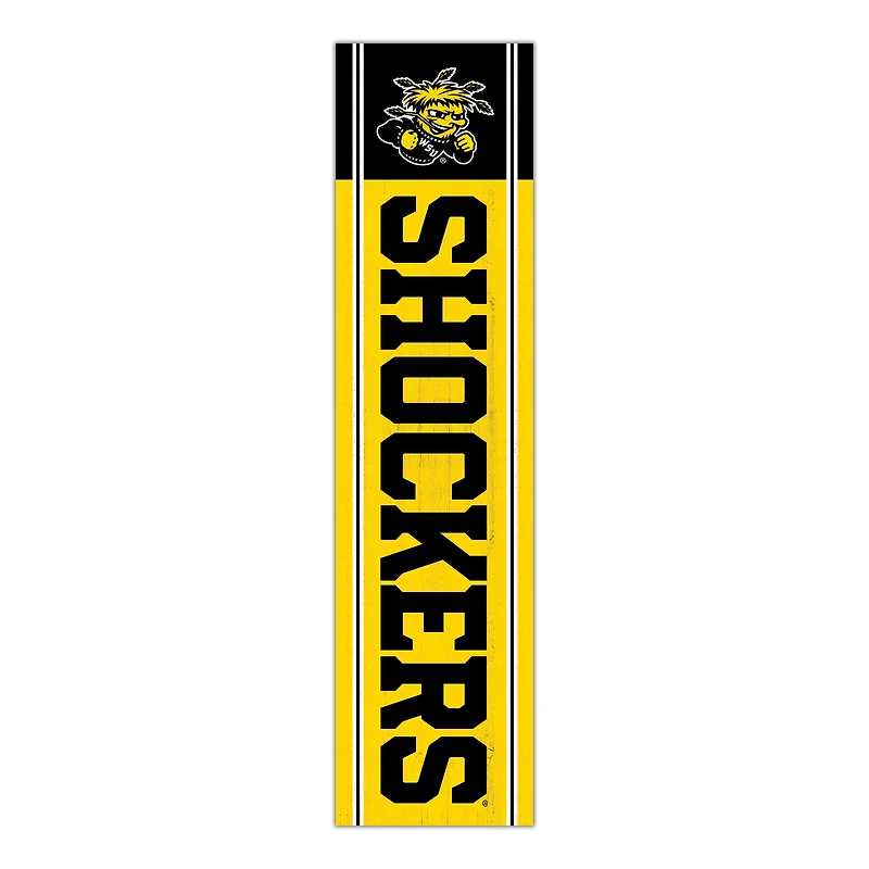 Wichita State Shockers 48" Team Name with Logo Leaner