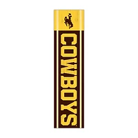 Wyoming 48" Team Name with Logo Leaner