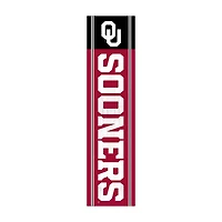 Oklahoma Sooners 48" Team Name with Logo Leaner