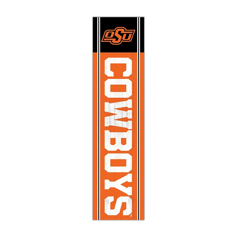 Oklahoma State Cowboys 48" Team Name with Logo Leaner
