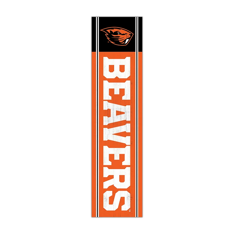 Oregon State Beavers 48" Team Name with Logo Leaner