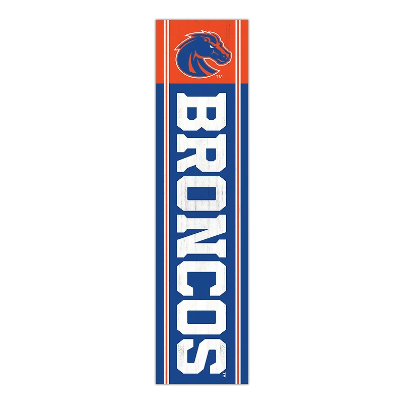 Boise State Broncos 48" Team Name with Logo Leaner