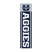 Utah State Aggies 48" Team Name with Logo Leaner