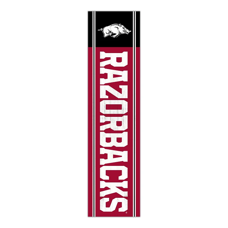 Arkansas Razorbacks 48" Team Name with Logo Leaner