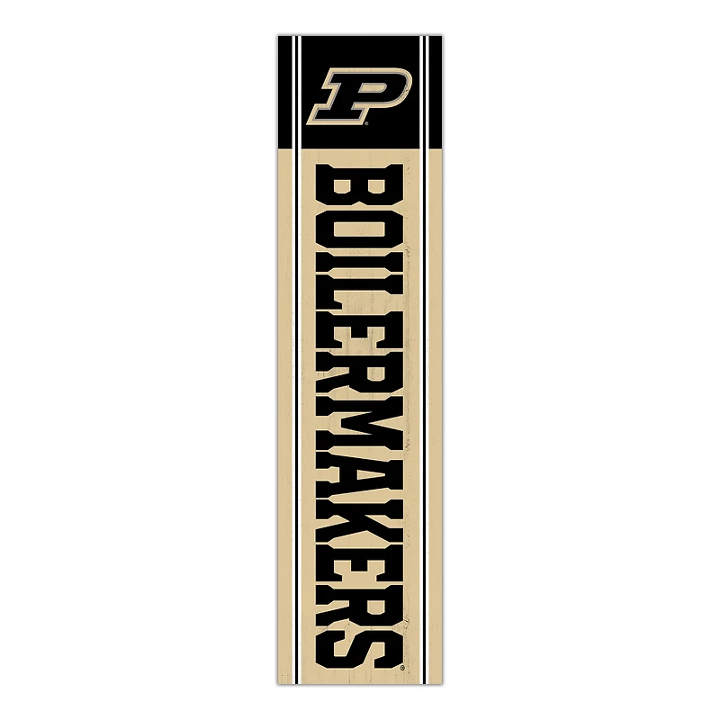 Purdue Boilermakers 48" Team Name with Logo Leaner