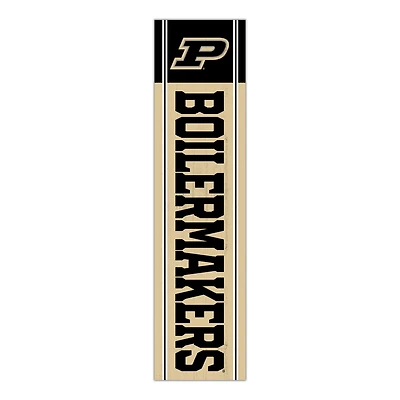 Purdue Boilermakers 48" Team Name with Logo Leaner