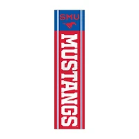 SMU Mustangs 48" Team Name with Logo Leaner