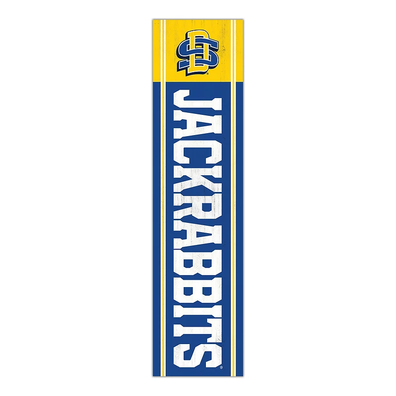 South Dakota State Jackrabbits 48" Team Name with Logo Leaner