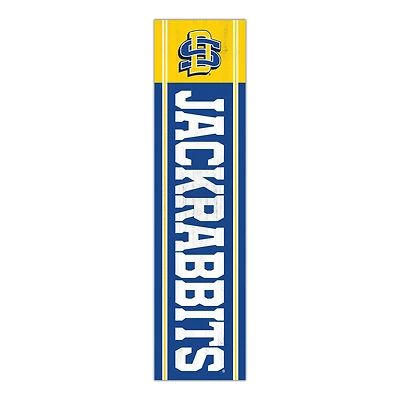 South Dakota State Jackrabbits 48" Team Name with Logo Leaner