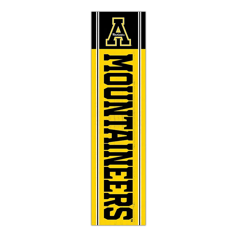 Appalachian State Mountaineers 48" Team Name with Logo Leaner