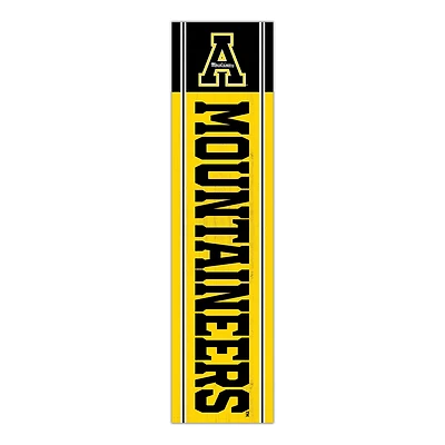 Appalachian State Mountaineers 48" Team Name with Logo Leaner