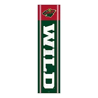 Minnesota Wild 48" Team Name with Logo Leaner
