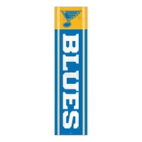 St. Louis Blues 48" Team Name with Logo Leaner