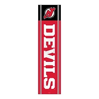 New Jersey Devils 48" Team Name with Logo Leaner