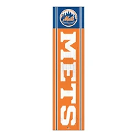 New York Mets 48" Team Name with Logo Leaner