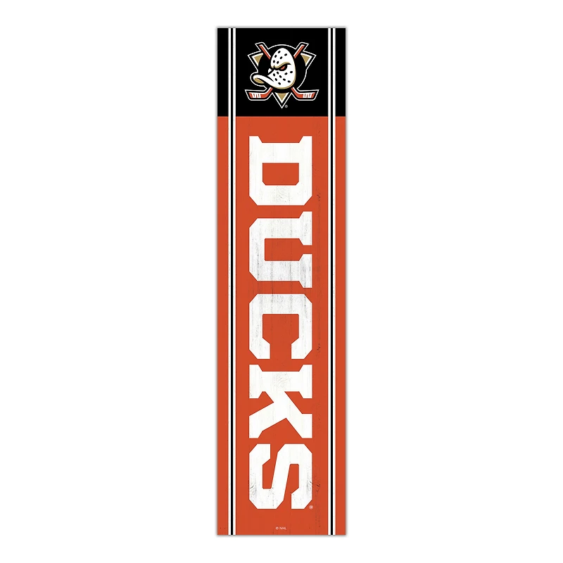 Anaheim Ducks 48" Team Name with Logo Leaner