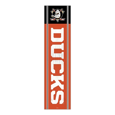 Anaheim Ducks 48" Team Name with Logo Leaner