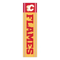 Calgary Flames 48" Team Name with Logo Leaner