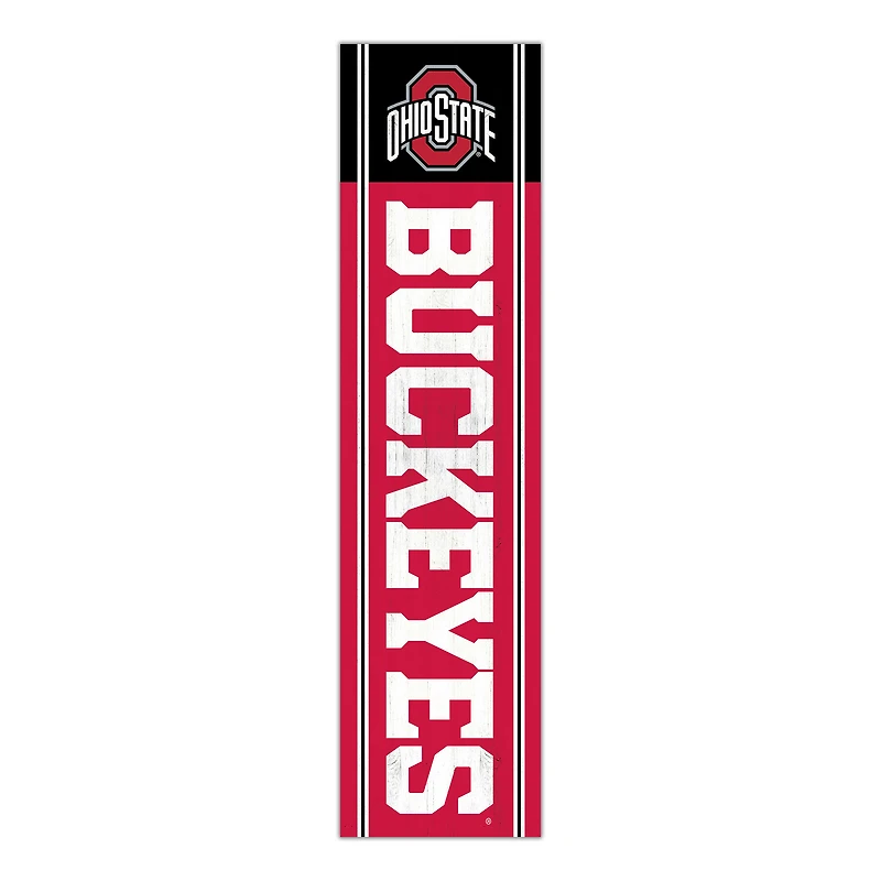 Ohio State Buckeyes 48" Team Name with Logo Leaner